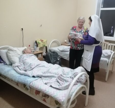 К республиканской акции "От всей души" присоединились сестры милосердия