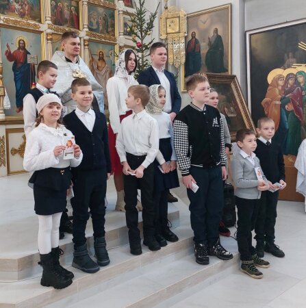 Рождество в храме Воскресения Христова