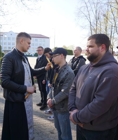 Иерей Геннадий Белоус принял участие в районном Дне призывника