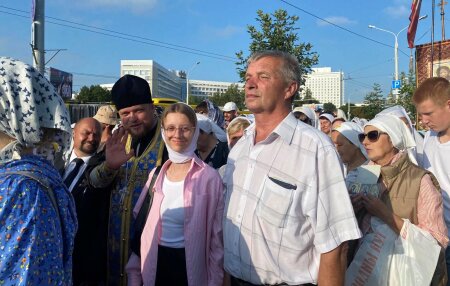 Паломники из Клецка участвовали в крестном ходе