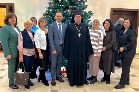 Иеромонах Серапион участвовал в Рождественских чтениях в Логойске