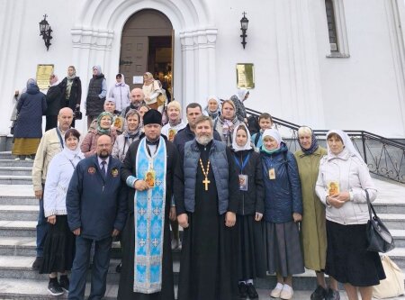 Клетчане прошли по Минску в составе крестного хода