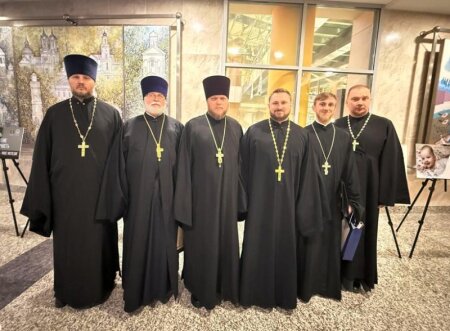 Среди представителей Слуцкой епархии на открытии Рождественских чтений – иерей Андрей Евшель