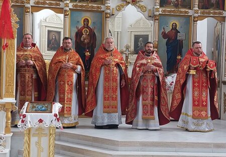 Соборное Богослужение в Воскресенском храме по случаю Праздника