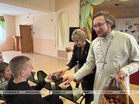Пасхальная благотворительная акция состоялась в социальных учреждениях Клетчины