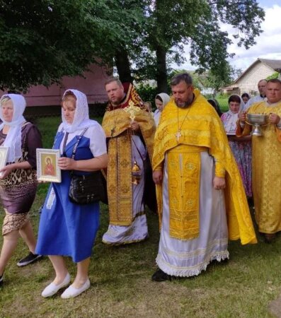 В храме в аг.Грицевичи состоялось престольное торжество