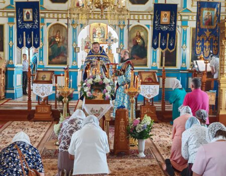 В Клецке состоялось торжество в честь Смоленской иконы Божией Матери