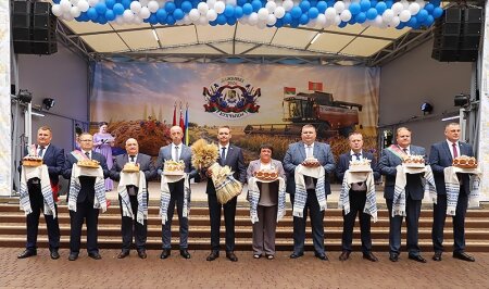 Иерей Андрей Евшель принимал участие в районных «Дожинках»