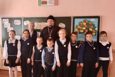 Иеромонах Серапион (Сенькевич) говорил с детьми о сквернословии