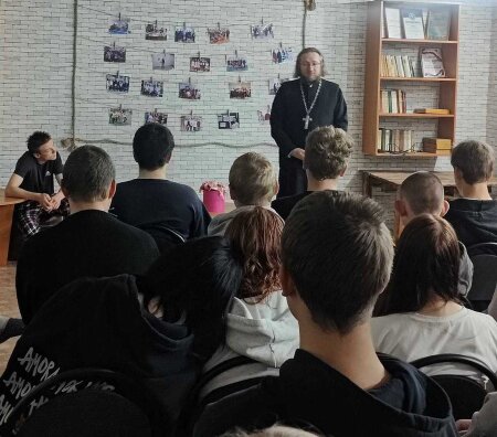 О семье и верности - с учащимися сехозколледжа